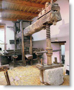 Llagar de pesa para la elaboración de sidra